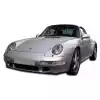 1995-1998 Porsche 911 Carrera 993 Duraflex Turbo Look Front Bumper - 1 Piece - Image 1