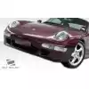 1995-1998 Porsche 911 Carrera 993 Duraflex Turbo Look Front Bumper - 1 Piece - Image 3