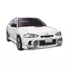 1995-1999 Hyundai Accent HB Duraflex Evo Front Bumper - 1 Piece (S) - Image 1