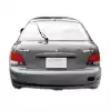 1995-1999 Hyundai Accent HB Duraflex Evo Rear Bumper - 1 Piece (S) - Image 1