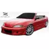 1995-1999 Chevrolet Cavalier 2DR Duraflex Millenium Wide Body Front Fender Flares - 2 Piece (S) - Image 2