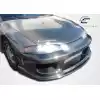 1995-1999 Mitsubishi Eclipse Eagle Talon Carbon Creations OEM Look Hood - 1 Piece - Image 5