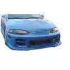 1995-1999 Mitsubishi Eclipse Eagle Talon Duraflex R34 Front Bumper - 1 Piece - Image 1