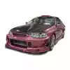 1996-1998 Honda Civic Duraflex Buddy Front Bumper - 1 Piece - Image 1