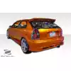 1996-2000 Honda Civic HB Duraflex Type R Roof Window Wing Spoiler - 1 Piece - Image 2