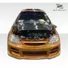 1999-2000 Honda Civic 2DR Duraflex R34 Body Kit - 4 Piece - Image 5