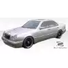 1996-1999 Mercedes E Class W210 Duraflex AMG Look Front Bumper - 1 Piece - Image 2