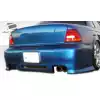 1996-2002 Saturn SL Duraflex Spyder Rear Bumper - 1 Piece - Image 2