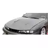 1997-1998 Nissan 240SX S14 Duraflex D-1 Hood - 1 Piece - Image 1