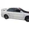 1997-2001 Mitsubishi Mirage 4DR Duraflex GT500 Wide Body Rear Fender Flares - 2 Piece (S) - Image 1