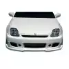 1997-2001 Honda Prelude Duraflex B-2 Front Bumper - 1 Piece - Image 1