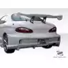 1997-1999 Hyundai Tiburon Duraflex Vader 2 Rear Bumper - 1 Piece (S) - Image 2