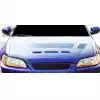 1998-2002 Honda Accord 2DR Duraflex Predator Hood - 1 Piece - Image 2