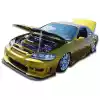 1998-2002 Honda Accord 2DR Duraflex Spyder Body Kit - 4 Piece - Image 1