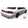 1998-2002 Honda Accord 4DR Duraflex Spyder Rear Bumper - 1 Piece - Image 4