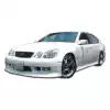 1998-2005 Lexus GS Series GS300 GS400 GS430 Duraflex V-Speed Front Bumper - 1 Piece - Image 3