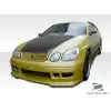 1998-2005 Lexus GS Series GS300 GS400 GS430 Duraflex Type W Front Bumper - 1 Piece - Image 3