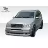 1998-2001 Mercedes ML Class W163 Duraflex W-1 Front Lip Under Spoiler Air Dam - 1 Piece - Image 4