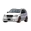 1998-2001 Mercedes ML Class W163 Duraflex W-1 Front Lip Under Spoiler Air Dam - 1 Piece - Image 1