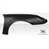 1999-2001 Porsche 911 Carrera 996 C2 C4 Duraflex GT3-R Look Wide Body Front Fenders - 2 Piece - Image 7