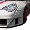 2002-2004 Porsche 911 Carrera 996 C2 C4 Duraflex GT3 RSR Look Wide Body Front Fenders - 2 Piece - Image 1