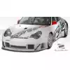 2002-2004 Porsche 911 Carrera 996 C2 C4 Duraflex GT3 RSR Look Wide Body Front Fenders - 2 Piece - Image 6