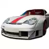 2002-2004 Porsche 911 Carrera 996 C2 C4 Duraflex GT3 RSR Look Wide Body Front Bumper - 1 Piece - Image 1