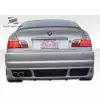 1999-2006 BMW 3 Series E46 2DR 4DR Duraflex R-1 Rear Bumper - 1 Piece - Image 2