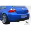 1999-2005 Volkswagen Golf GTI Duraflex RX-S Rear Bumper - 1 Piece - Image 4