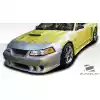 1999-2004 Ford Mustang Duraflex Colt Front Bumper - 1 Piece - Image 5