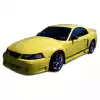 1999-2004 Ford Mustang Duraflex CVX Side Skirts Rocker Panels - 2 Piece - Image 1