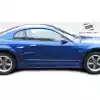 1999-2004 Ford Mustang Duraflex CVX Side Skirts Rocker Panels - 2 Piece - Image 5