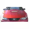 1999-2004 Ford Mustang Duraflex Spyder 3 Hood - 1 Piece - Image 1