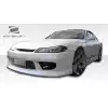 1999-2002 Nissan Silvia S15 Duraflex V-Speed Front Bumper - 1 Piece - Image 2