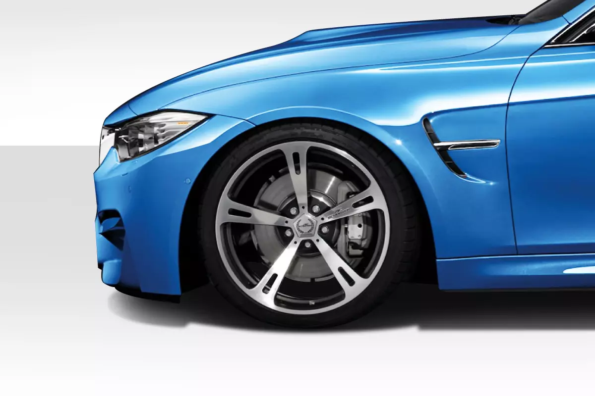 2012-2018 BMW 3 Series F30 Duraflex M3 Look Front Fenders 4 Piece - Image 1