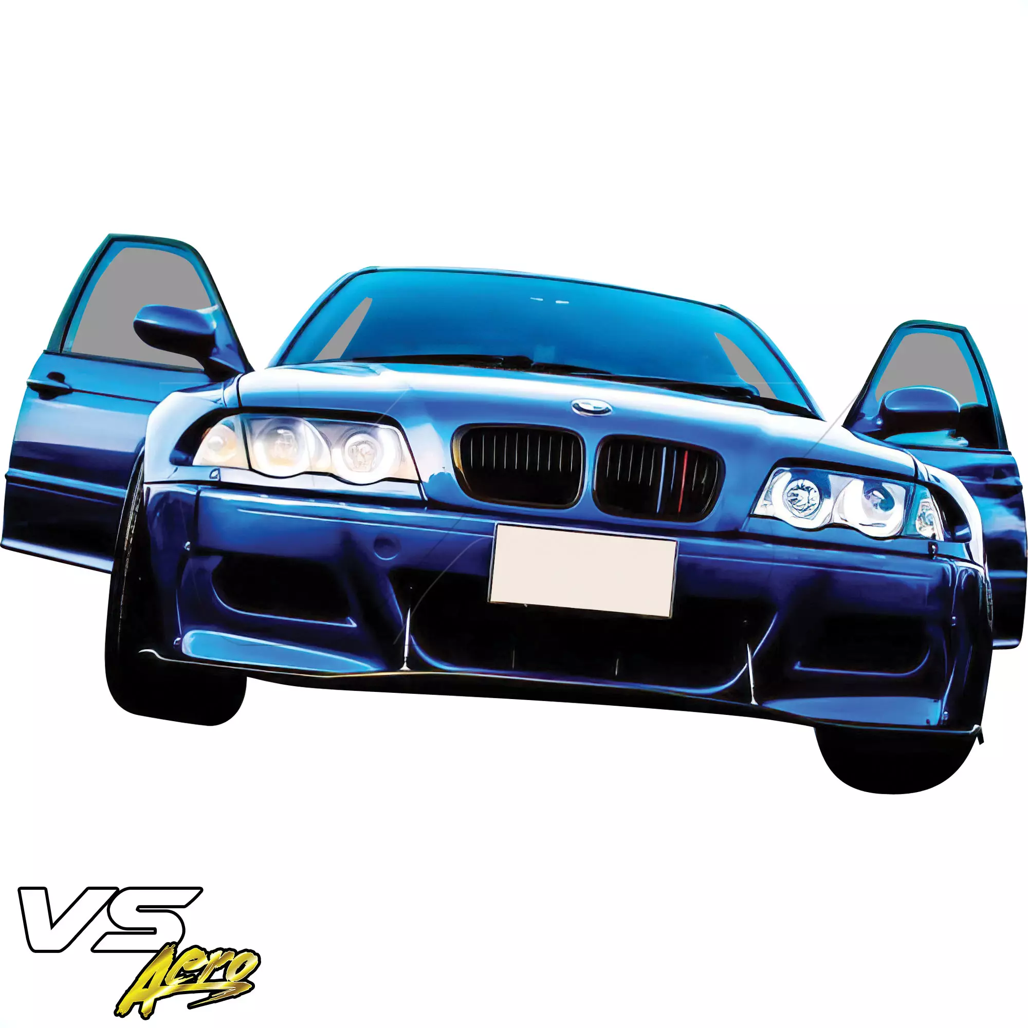 VSaero FRP TKYO V2 Wide Body Kit > BMW 3-Series 325i 330i E46 2002-2005 > 4dr Sedan - Image 29