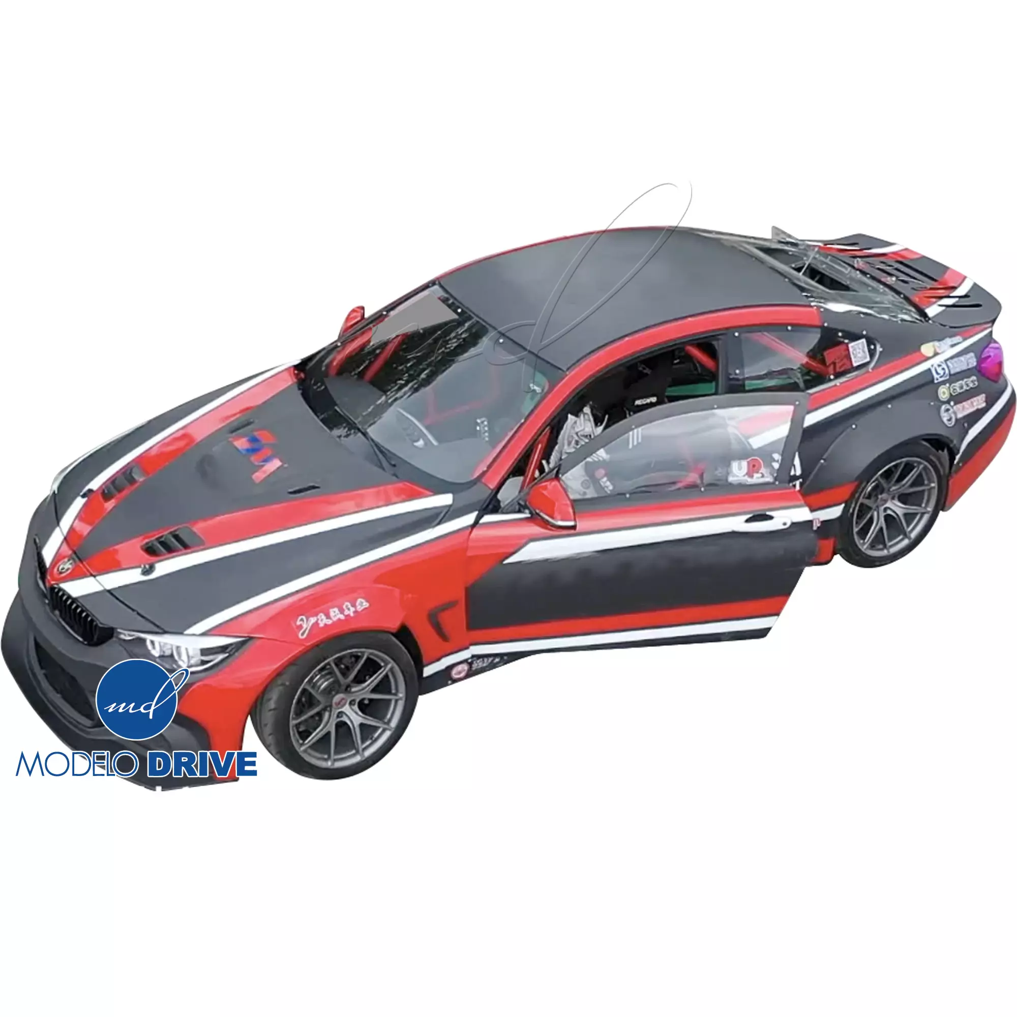 ModeloDrive FRP LBPE Wide Body Kit > BMW 4-Series F32 2014-2020 - Image 56