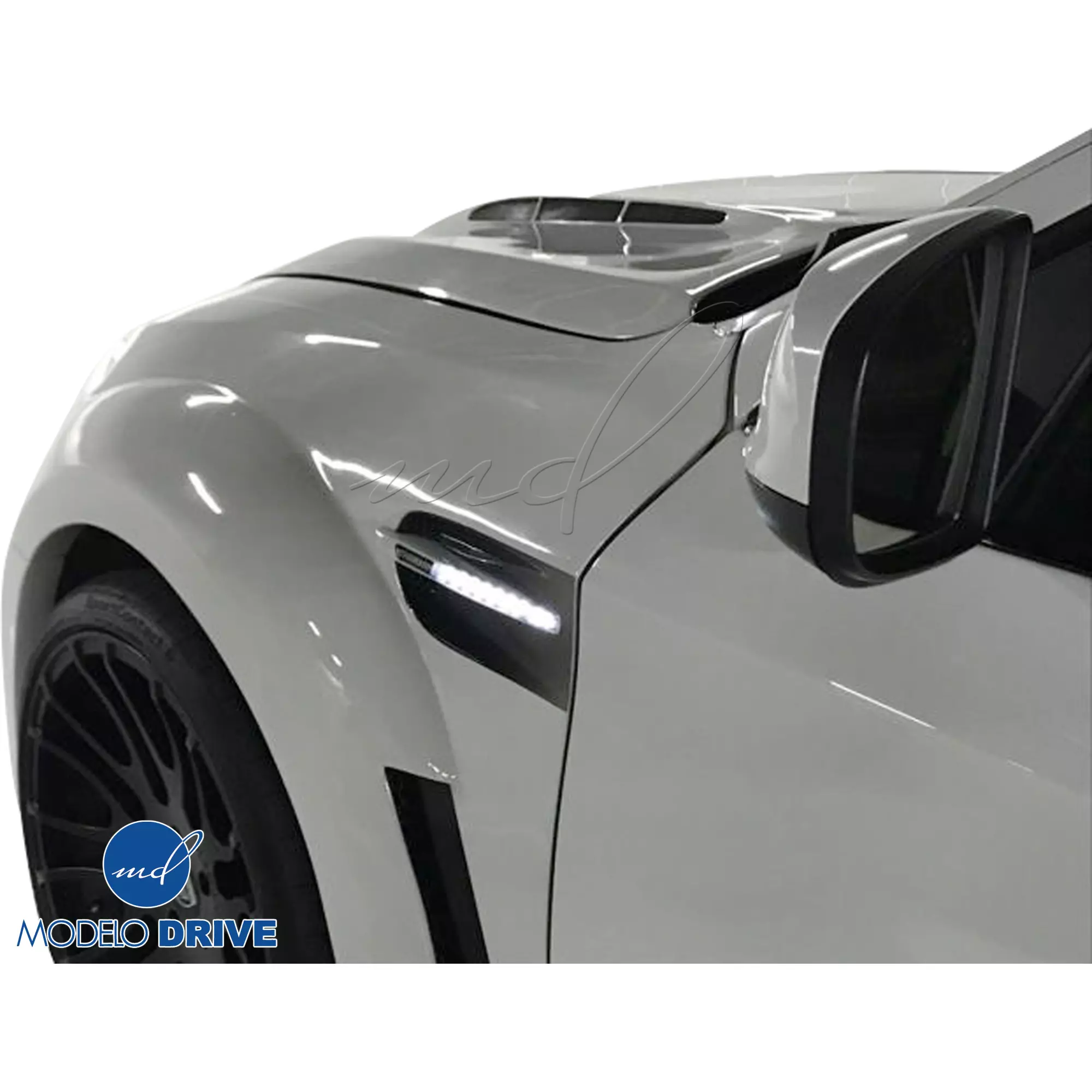 ModeloDrive FRP HAMA Wide Body Kit > BMW X6 E71 2008-2014 - Image 23