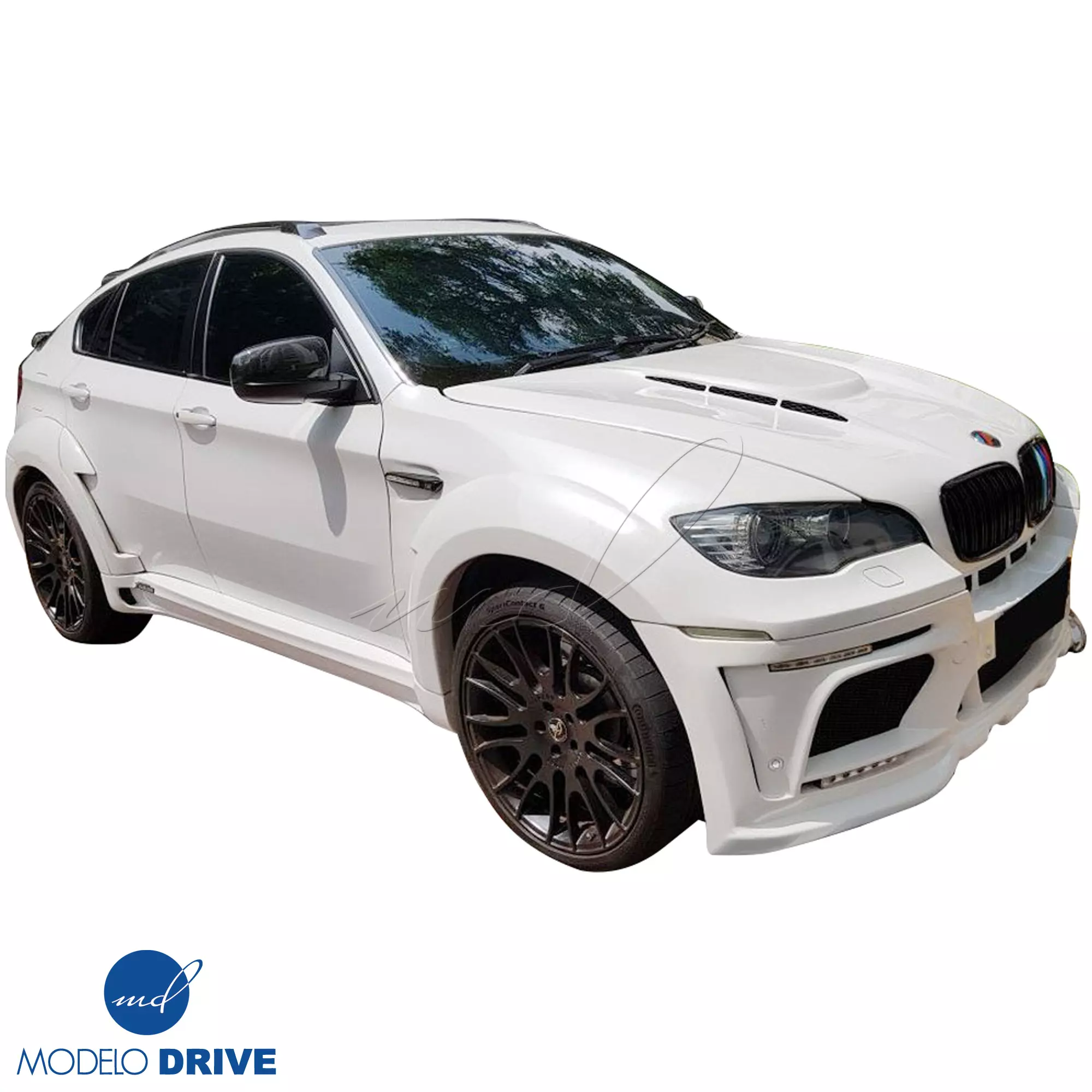 ModeloDrive FRP HAMA Wide Body Fenders (front) 2pc > BMW X6 E71 2008-2014 - Image 5