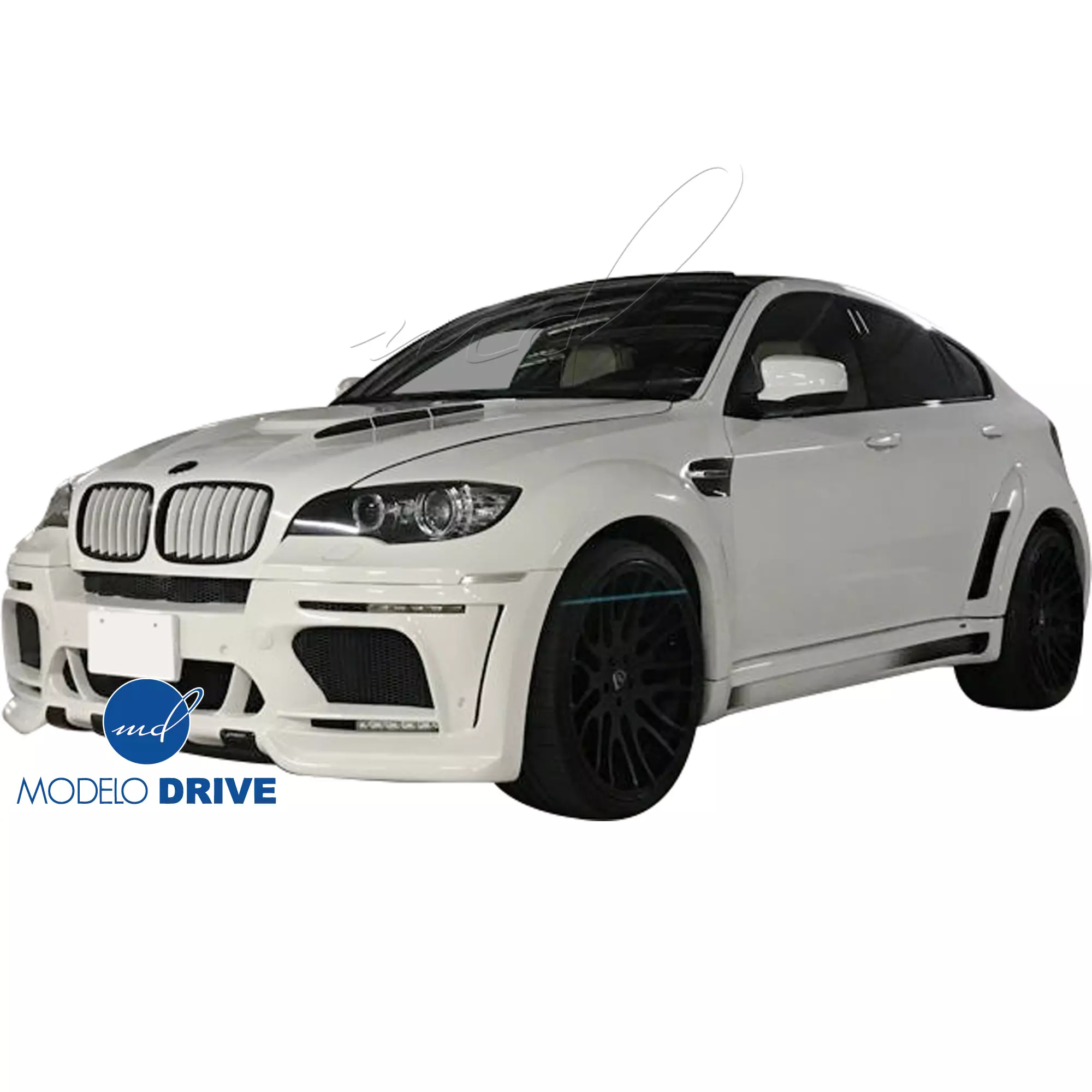 ModeloDrive FRP HAMA Wide Body Fenders (front) 2pc > BMW X6 E71 2008-2014 - Image 6