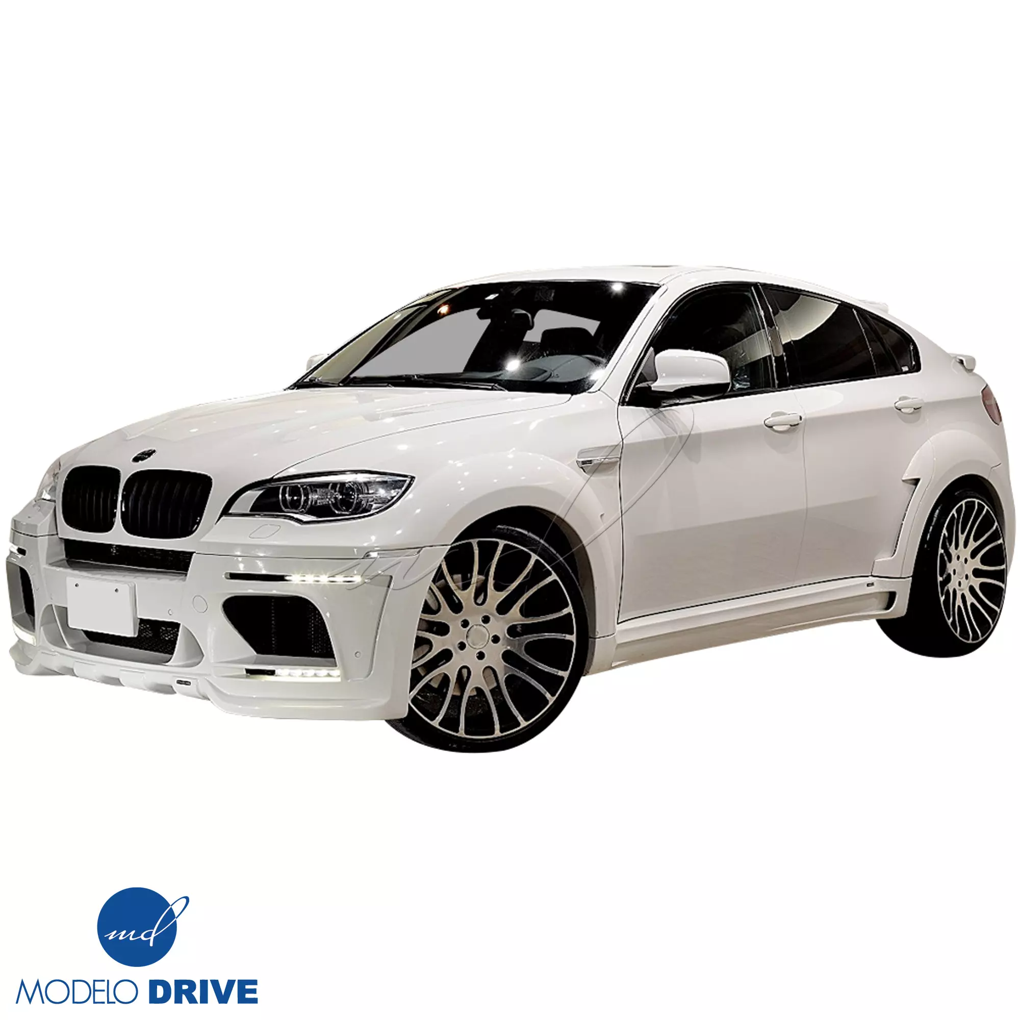 ModeloDrive FRP HAMA Wide Body Fenders (front) 2pc > BMW X6 E71 2008-2014 - Image 9