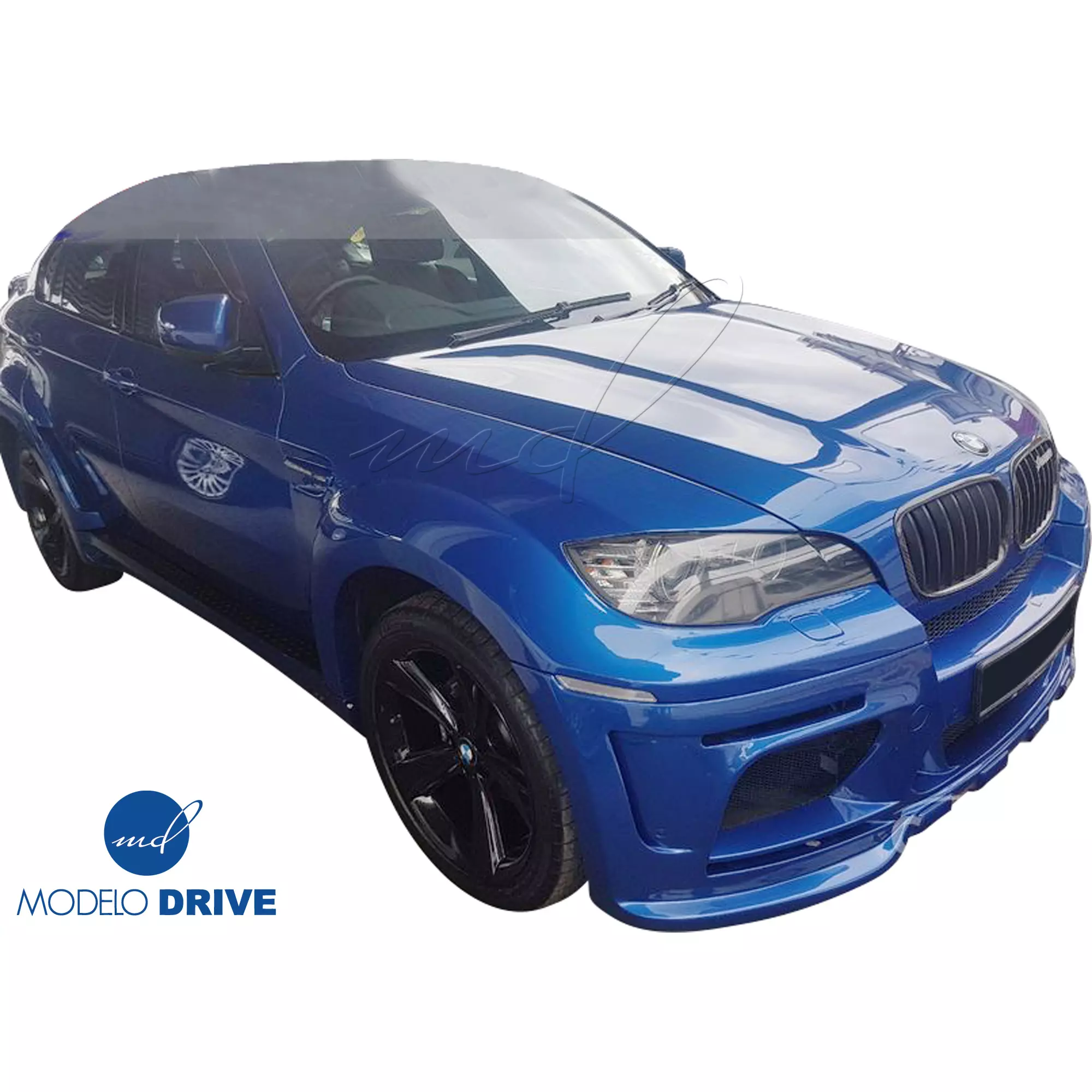 ModeloDrive FRP HAMA Wide Body Fenders (front) 2pc > BMW X6 E71 2008-2014 - Image 21
