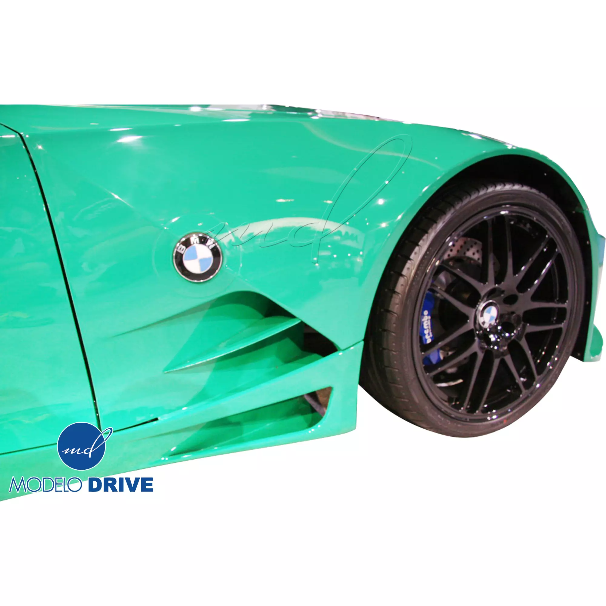 ModeloDrive FRP GTR Wide Body Fenders (front) > BMW Z4 M E86 2006-2008 > 3dr Coupe - Image 19