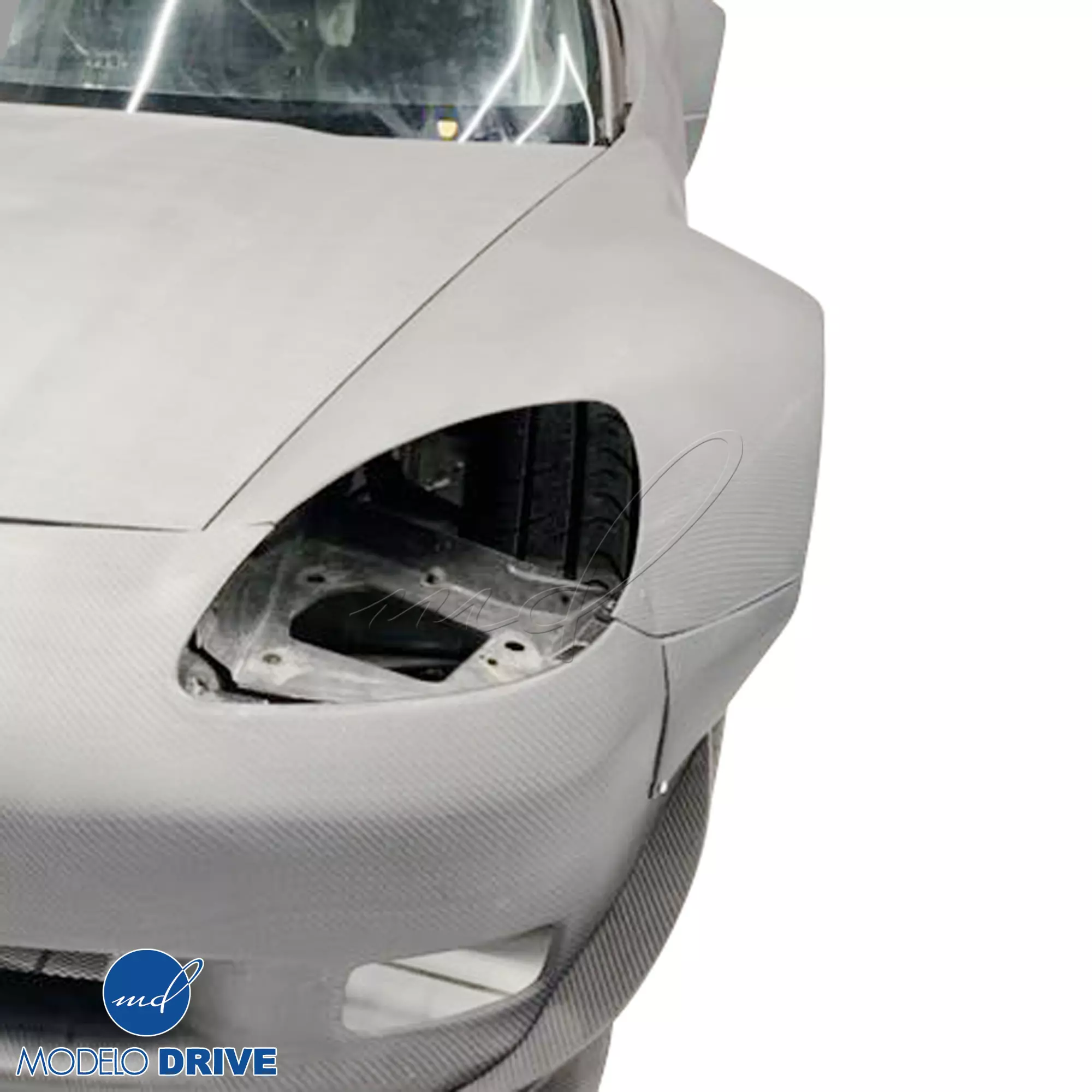 ModeloDrive Carbon Fiber GT3-XL Wide Body Kit > Chevrolet Corvette C6 2005-2013 - Image 30