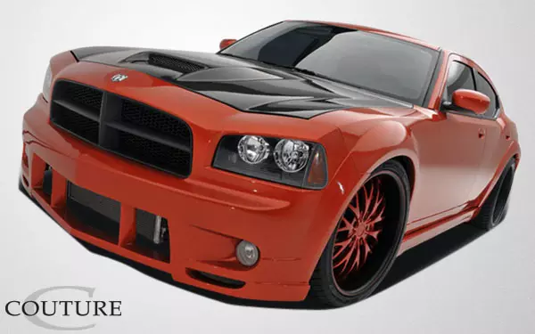 2006-2010 Dodge Charger Couture Urethane Luxe Wide Body Front Fender Flares 2 Piece - Image 3