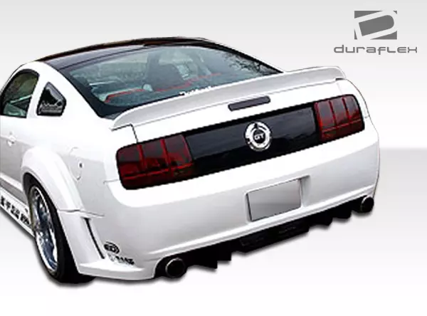 2005-2009 Ford Mustang Duraflex Circuit Wide Body Rear Fender Flares 2 Piece - Image 5