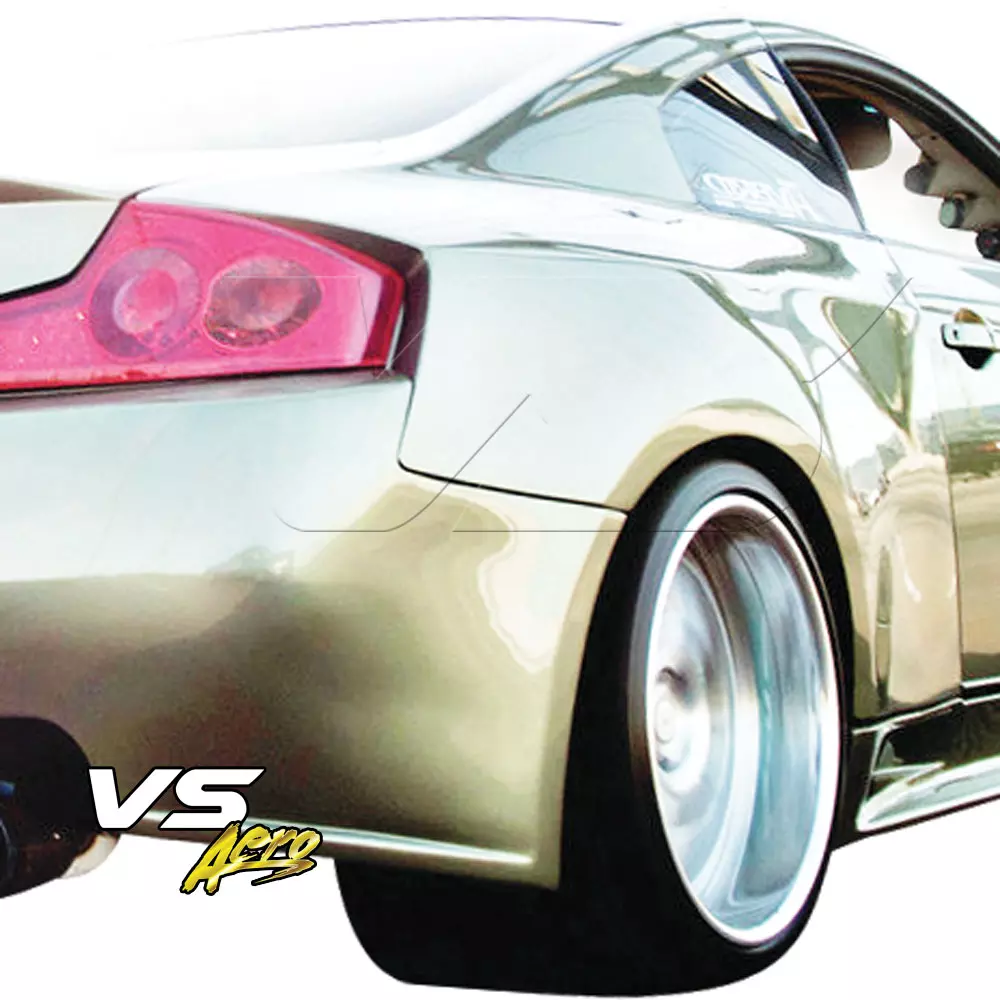 VSaero FRP APBR Wide Body Fenders (rear) > Infiniti G35 Coupe 2003-2006 > 2dr Coupe - Image 1