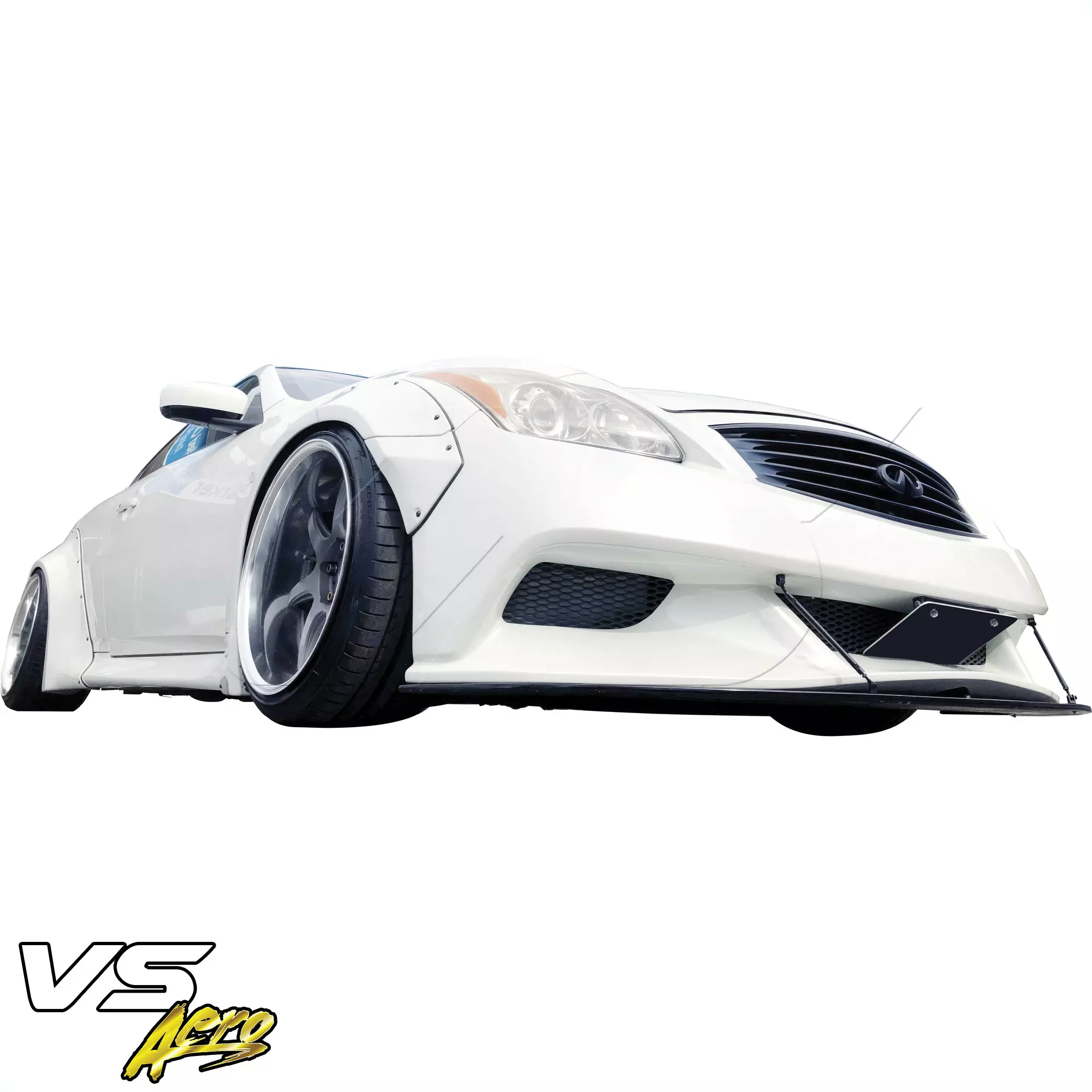 VSaero FRP LBPE Wide Body Fender Flares (front) 4pc > Infiniti G37 Coupe 2008-2015 > 2dr Coupe - Image 4