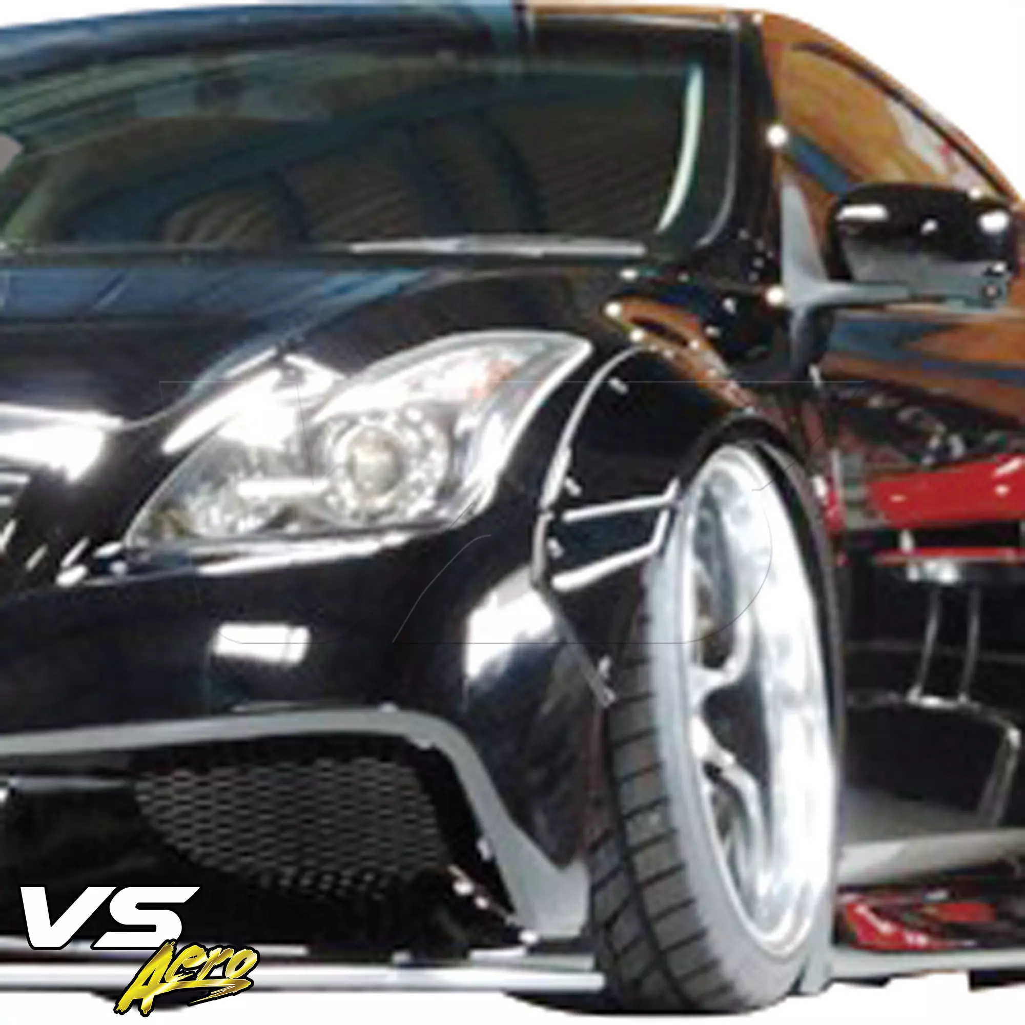 VSaero FRP LBPE Wide Body Fender Flares (front) 4pc > Infiniti G37 Coupe 2008-2015 > 2dr Coupe - Image 38