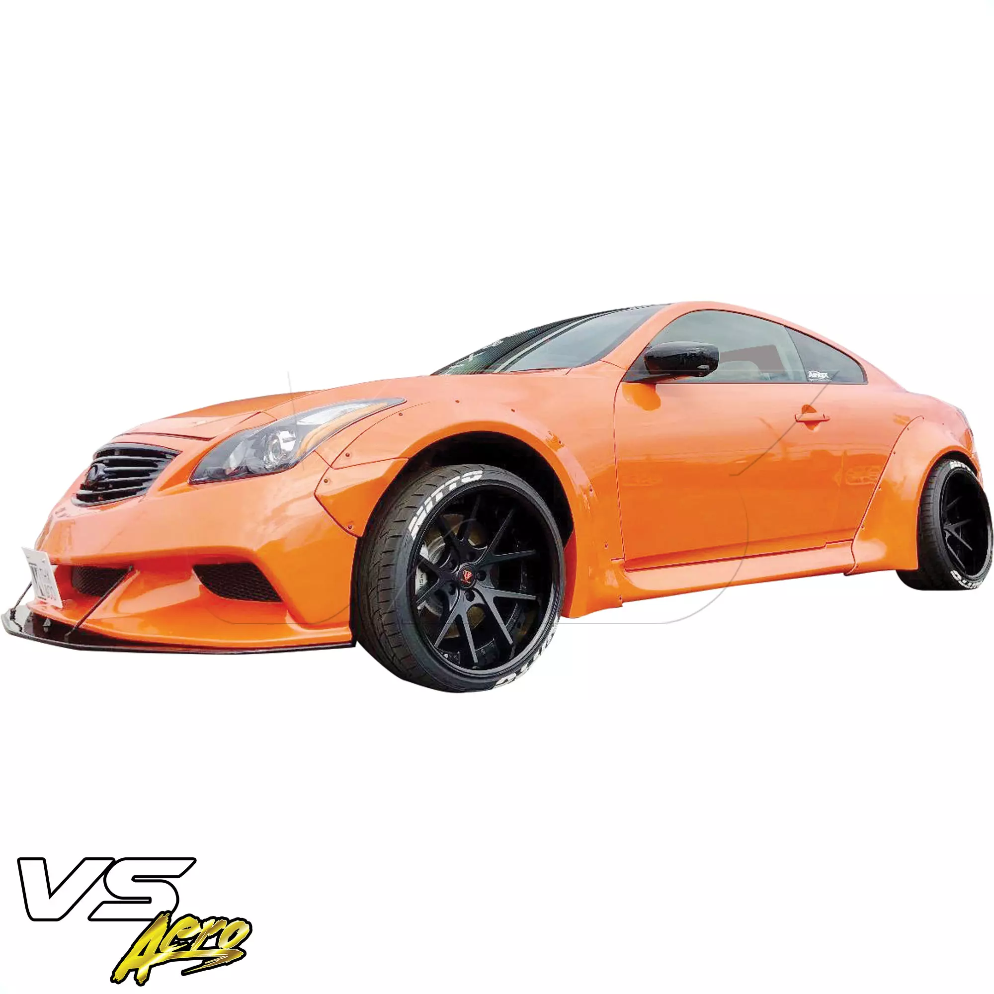 VSaero FRP LBPE Wide Body Fender Flares (front) 4pc > Infiniti G37 Coupe 2008-2015 > 2dr Coupe - Image 11